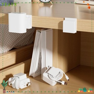 Teavn 1 / 2 chiếc Giá đỡ dây sạc, Dụng cụ sắp xếp bàn gọn gàng Kẹp cáp trọng lượng nhẹ, Dụng cụ sắp xếp cáp lưu trữ dây bền di động