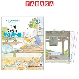 Sách thị trấn mèo - tập 9 - tặng kèm postcard
