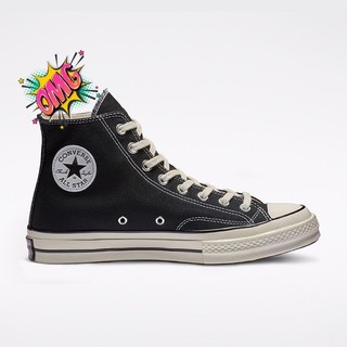 Giày sneakers *_Converse Chuck 70S Hi    Black White Chất lượng cao