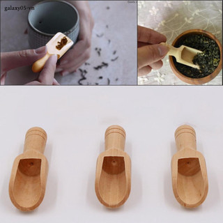 Muỗng xúc trà và cà phê bằng gỗ tiện lợi
