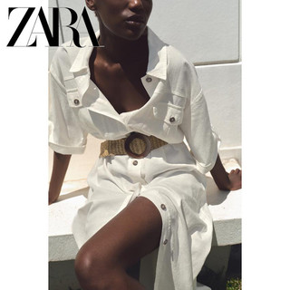 Váy Midi nữ mới ZARA có thắt lưng
