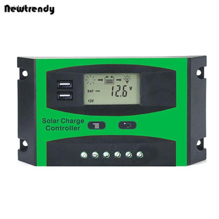 [0202]  Solar Charge Controller 30A PWM 12V 24V LCD Display Solar System Controller