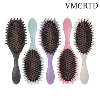 Bàn chải tóc lông Boar, để xác định Curls Lược Massage chống tĩnh điện, Dụng cụ tạo kiểu tóc di động Tiện lợi khi sử dụng Bàn chải tóc xoăn cho nữ