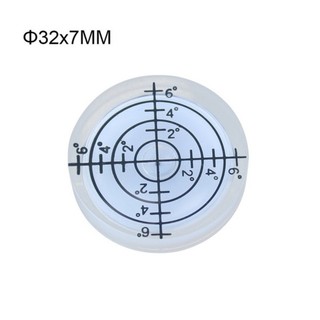 [Đáng yêu❥】 Level Bubble 32mm x7mm Mini Round Bullseye Leveller Boat Caravan Tile