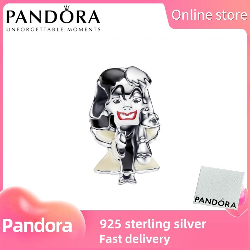 Pandora Charm Disney Villains Cruella De Vil - Bạc S925