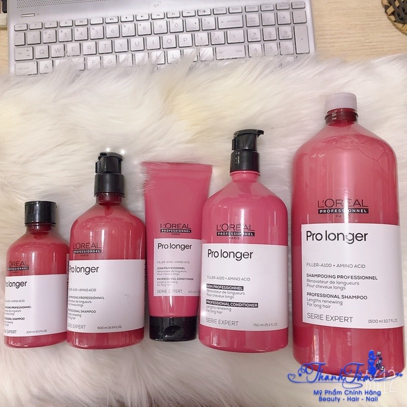 [ TT ] Dầu gội xả giúp tóc chắc khỏe, giảm đứt gãy và dài hơn Loreal Pro longer 200ml/300ml/500ml/75