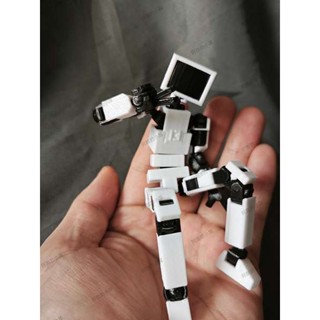  đồ chơi cho bé trai lego skibidi toilet giá rẻ Carrot Man TV Man In 3D Lucky 13 Trọng lực Khớp stickman Mô hình búp bê có thể di chuyển được 