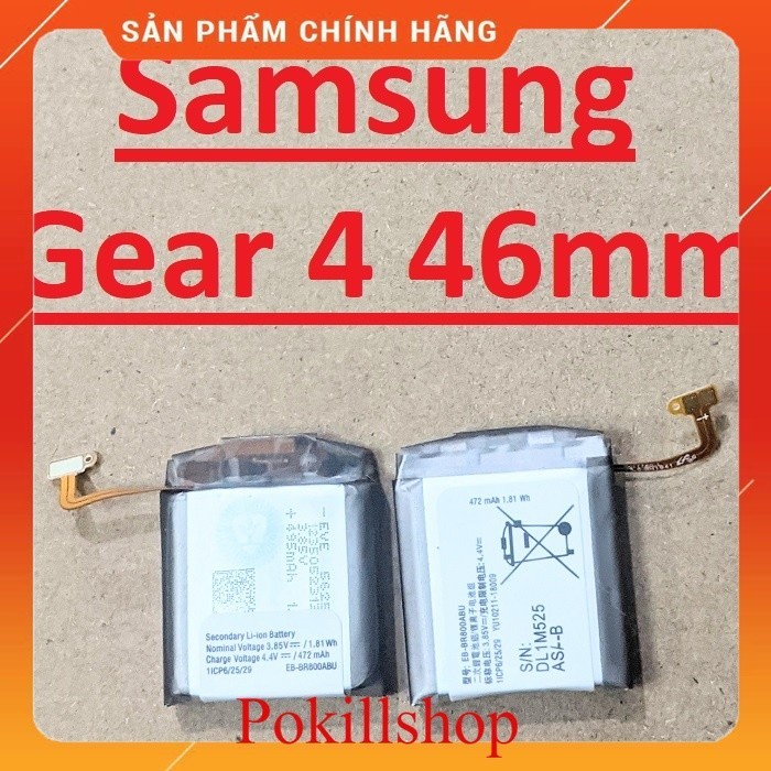 Pin Samsung Gear 4 46mm Mã EB-BR800ABU Dung Lượng 472mAh New