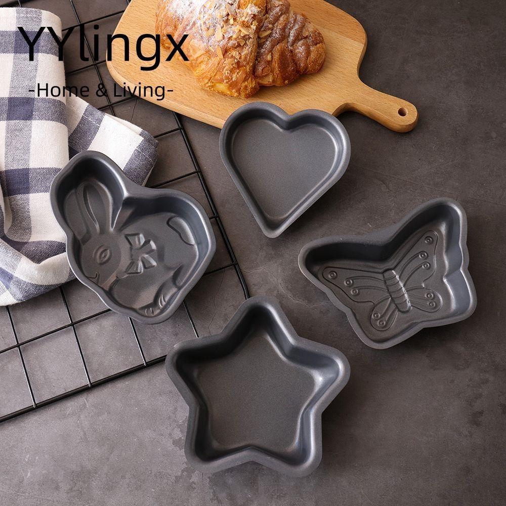 YYlingx Chảo Bánh Mì 4 Inch Chống Dính Máy Nướng CakeTools Khay Bánh