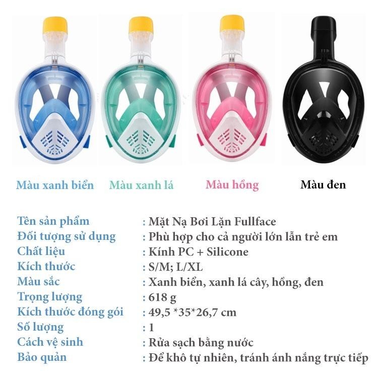 mặt nạ lặn biển mặt nạ bơi