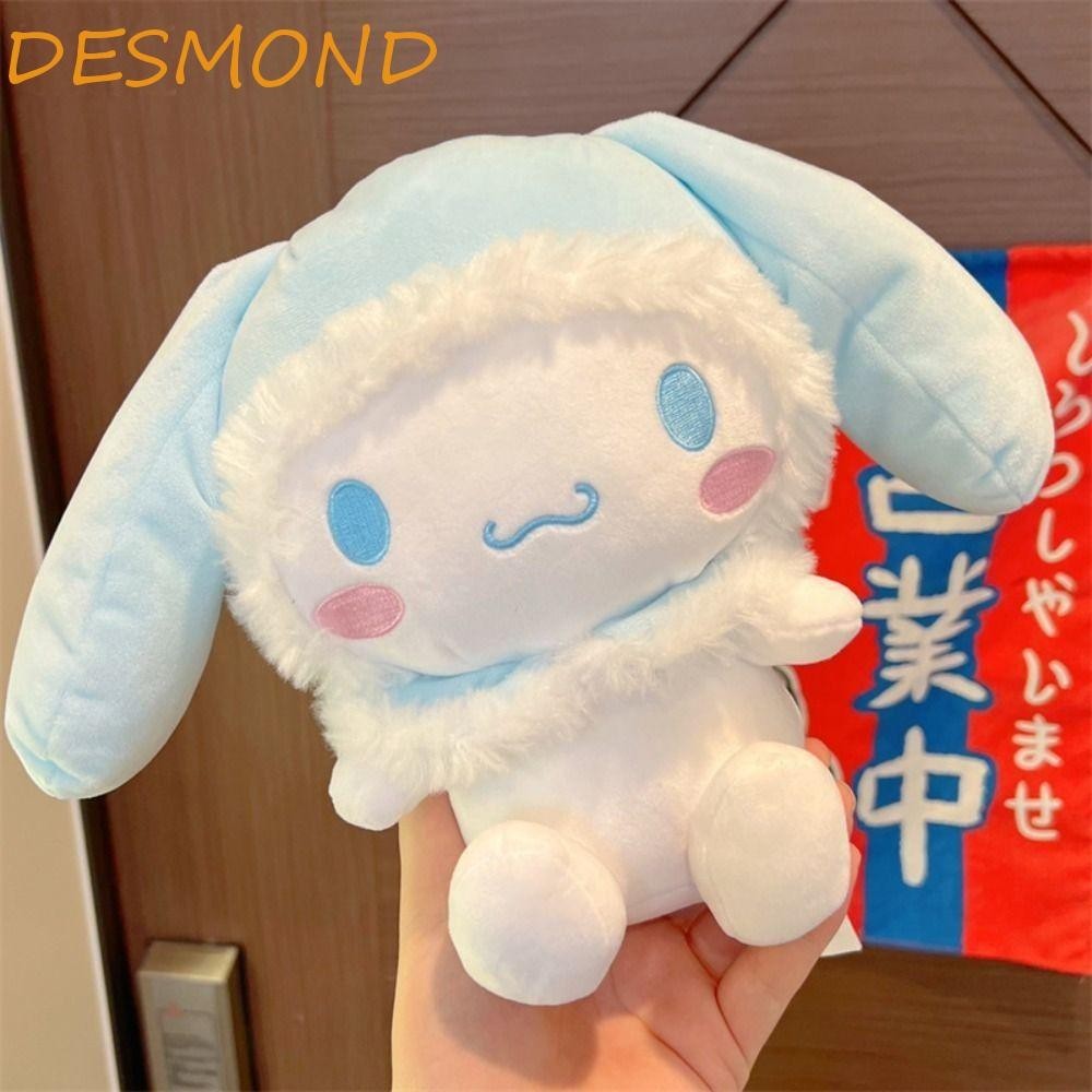 Desmond Có Mũ Trùm Đầu Chó Sang Trọng Búp Bê Kawaii Gối Ngủ Dễ Thương Trang Trí Cho Trẻ Em Bạn Gái Cinnamoroll Đồ Chơi Nhồi Bông