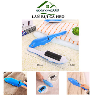Dụng Cụ Lăn Bụi Quần áo Hình Cá Heo,Cây Lăn Bụi Quần áo