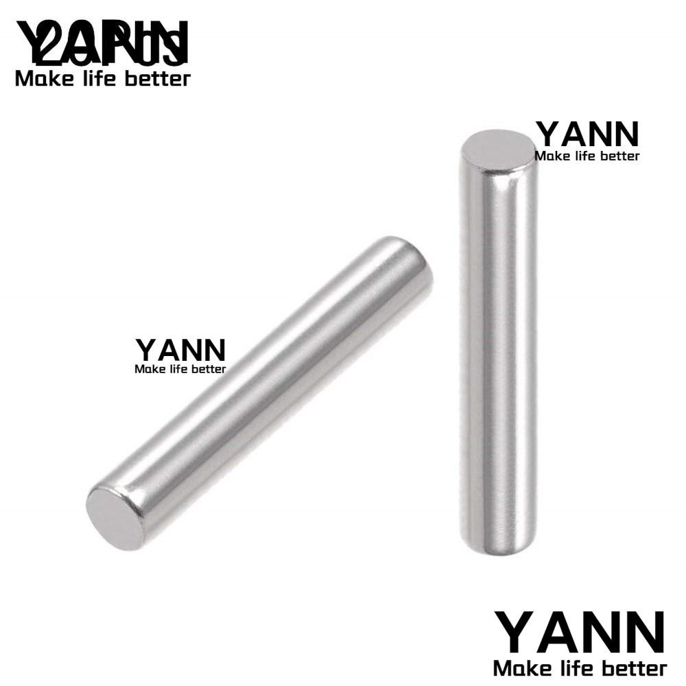 Yann1 20 Cái Chân Giường Gỗ Bunk, Tông Màu Bạc M2.5 x 18mm Dowel Pin, Chốt Kệ Inox 304 Mịn