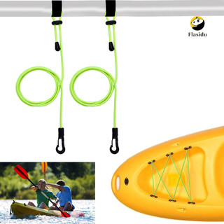Flasidu-2 Chiếc Chèo Thuyền Kayak Dây Xích Có Khóa Phát Hành Nhanh Lắp Đặt Dễ Dàng Nhẹ Cuộn Dây Kayak Cần Dây Xích Kayaking Caoeing Câu Cá Thuyền Oar Dây