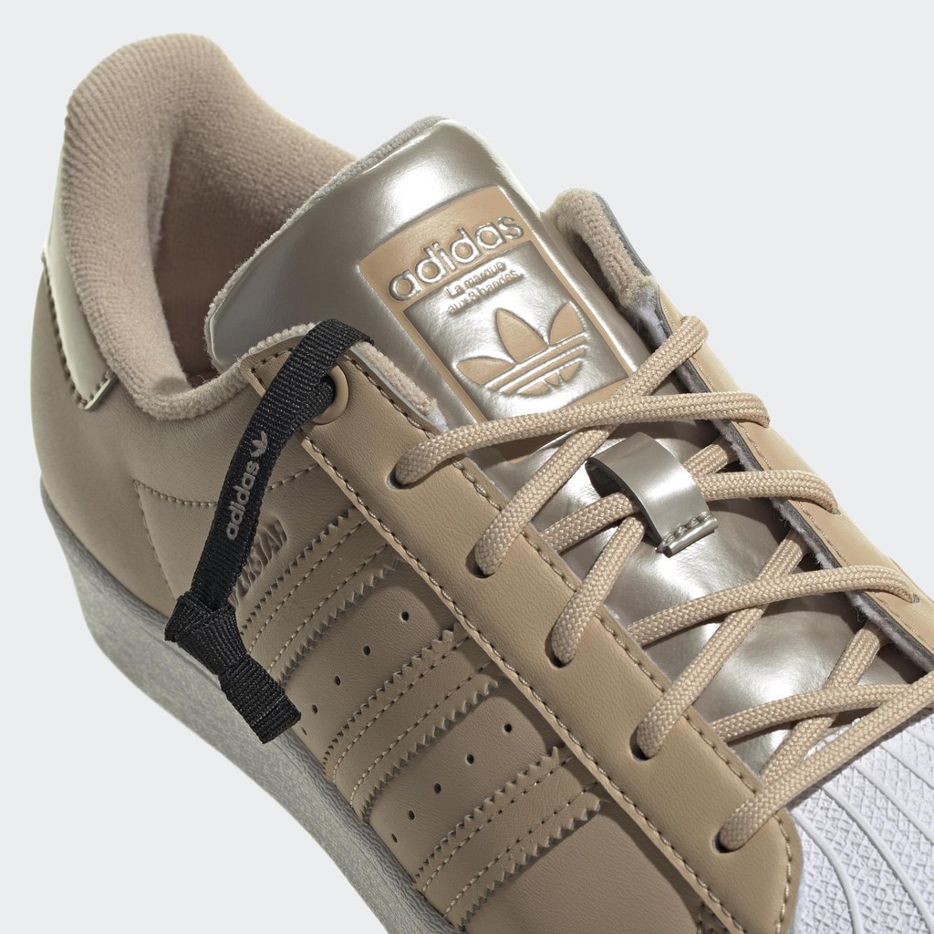 Adidas Phong cách sống Giày Superstar Nữ Be GX4361