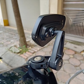Gương Gù Thái Kính Trắng  Lắp được Chân Gương Các Dòng Xe Máy