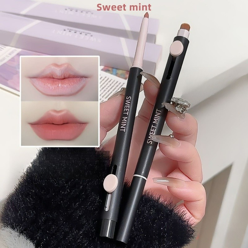 Sweet MINT Lip Liner Artist ❈ ❈ ❈ ❈ ❈ ❈ ❈ ❈ ❈ ❈ ❈ ❈ ❈ ❈ Lip Liner Double-Ended Lip Brush Lip Liner A