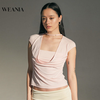 Áo thun cổ không tay cổ WEANIA