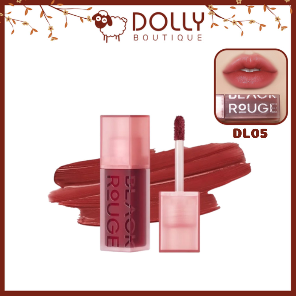 Son Kem Black Rouge Double Layer Over Velvet #DL05 Taro Layer ( Màu Đỏ Thuần ) - 4.1g