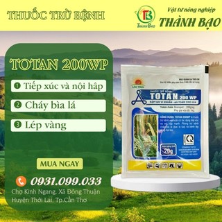 Totan 200wp 20gr - vi khuẩn lép vàng hàng lộc trời