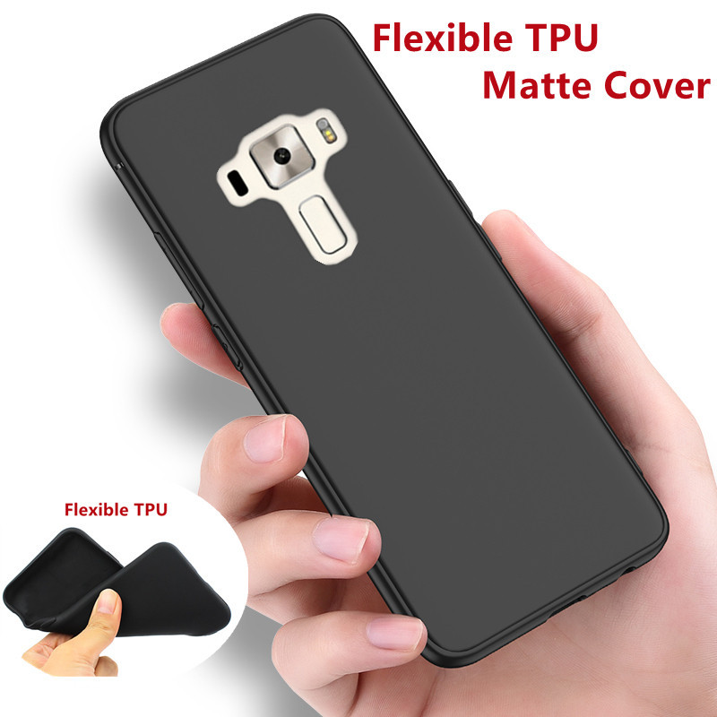 Dành Cho ASUS ZenFone 3 ZE552KL Z012DB Z012D Z012DA Z012DC Z012S Z012DE TPU Linh Hoạt Chủ Nghĩa Tối 