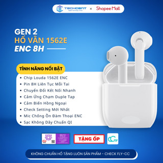 WK Gen2 Louda 1562E ENC Pin 8h - Chuyển Kết Nối Nhanh 2 Điện Thoại - Tai Nghe Không Dây Nhét Tai Cao Cấp