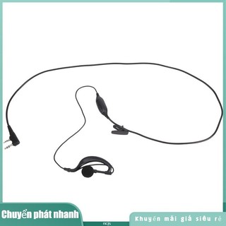 Tai nghe bảo mật Earhanger Tai nghe Tai nghe cho Đài phát thanh Đen ncsqkjjs.vn