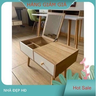 BÀN TRANG ĐIỂM có gương chất liệu MDF
