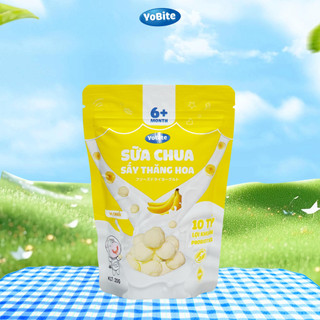 Sữa chua sấy khô, sữa chua sấy thăng hoa YoBite - 20gr đủ vị cho bé yêu