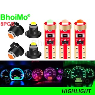 Bhoimo 5 Chiếc T5 Đồng Hồ Led T3 T4.2 W3W T4.7 Đèn Bảng Điều Khiển 3030 Nội Thất Ô Tô Cụm Đo Bóng Đèn Bên Bản Đồ Tấm Bảng Neo Wedge Nhạc Cụ Dash Đèn Báo Tín Hiệu Xe Máy DC12V