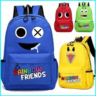 [Xu hướng mới] Ba lô Roblox Rainbow Friends dành cho trẻ em Học sinh Công suất lớn In thoáng khí Cá tính thời trang