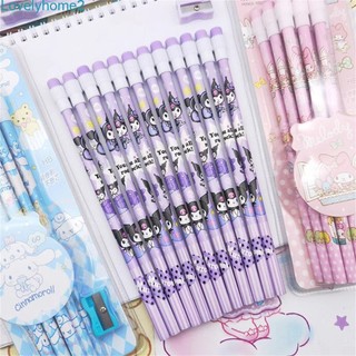 Bút Chì Học Sinh Dễ Thương 12 Chiếc Sanrio My Melody Kuromi Cinnamoroll Trường Văn Phòng Bút Viết Trẻ Em Bút Chì Tẩy Dụng Cụ Vẽ-lovelyhome2