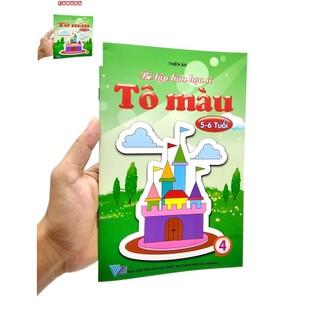 Sách bé tập làm họa sĩ - tô màu