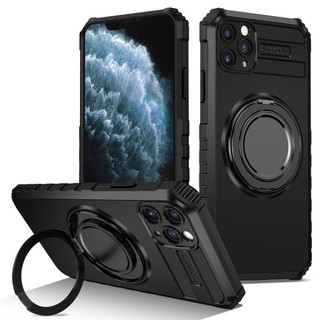 Dành Cho iphone 11 Pro Max Ốp Lưng Xoay Từ Tính Đế Mỏng Chống Sốc Quân Sự Hạng Nặng Chống Rơi Toàn Thân Vỏ Bảo Vệ
