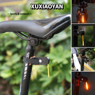 Đèn LED cảnh báo MUVAKO siêu sáng siêu bền gắn đuôi xe đạp leo núi