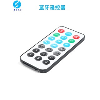 Điều khiển từ xa Bluetooth mini mới Điều khiển từ xa 21 nút hỗ trợ điều khiển từ xa tùy chỉnh, đẹp và bền, bao gồm pin