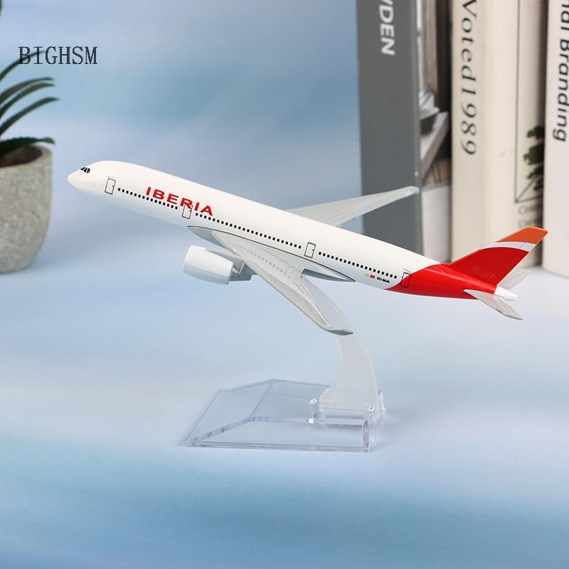 Bighsm 16CM Iberia 330 Hợp Kim Máy Bay Mô Hình Tỉ Lệ 1: 400 Kim Loại Máy Bay Bản Sao Diecast Máy Bay