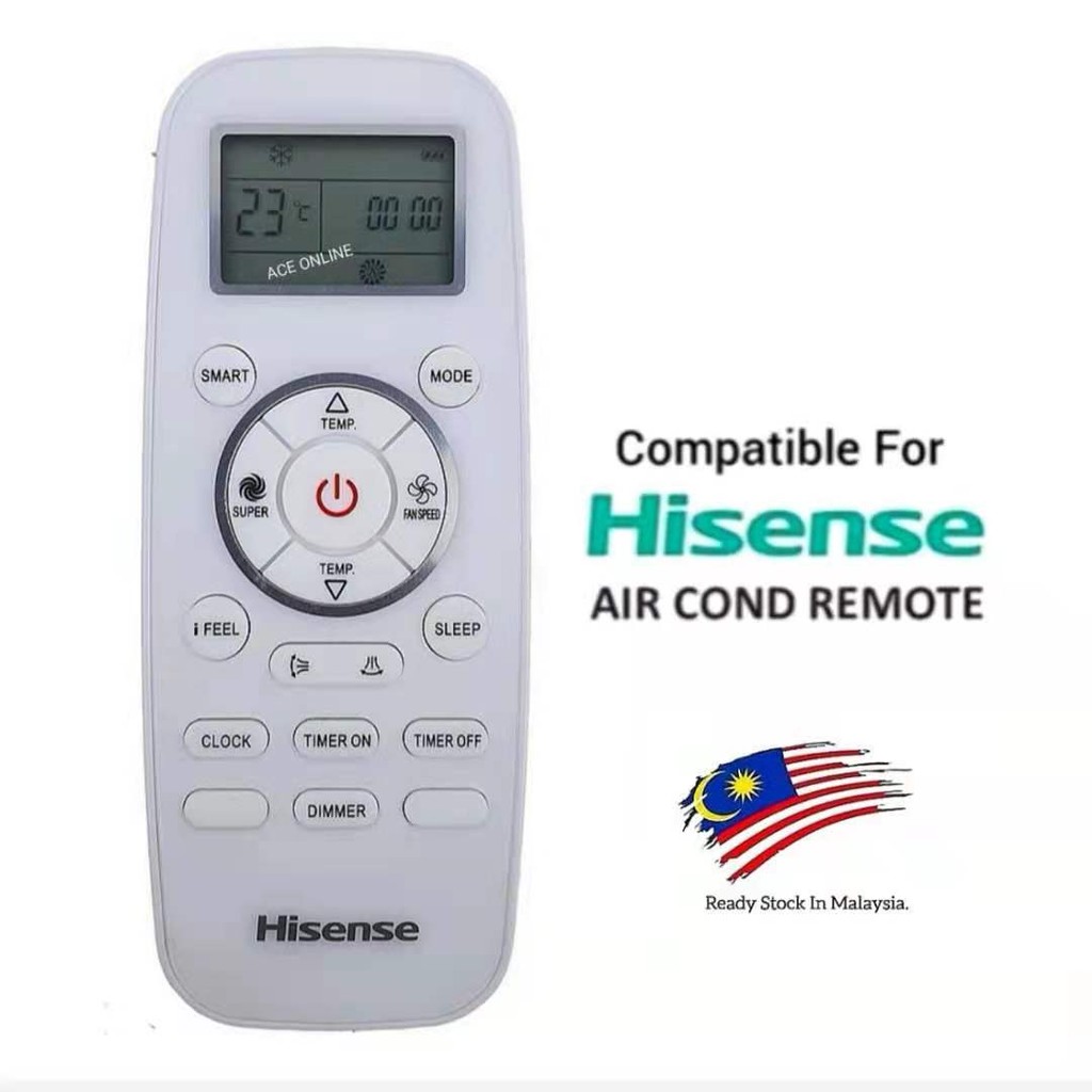 Điều hòa Hisense Điều khiển từ xa Hisense Điều khiển từ xa Điều khiển từ xa DG11L1-02 Thay thế cho D