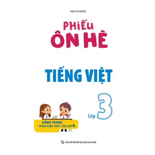 Sách Phiếu Ôn Hè Tiếng Việt Lớp 3