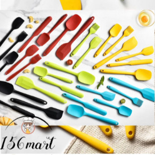 Spatula Phới Trộn Bột, Phới Dẹt Silicon