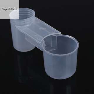 Diaper & cored nhựa thú cưng chim uống nước cốc mèo gà bồ câu yth