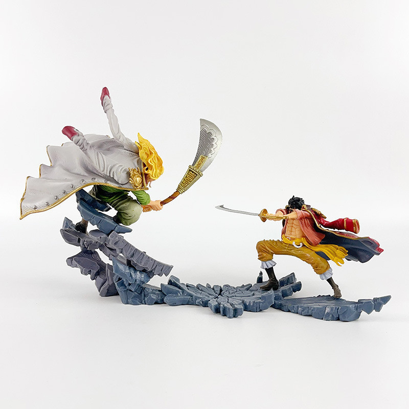 Mô hình One Piece Râu trắng đấu Gol D. Roger- Figure Whitebeard & Gol D. Roger  OnePiece