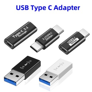 Đa năng usb loại c adapter loại c adapter usb c 3.1 nam nữ chuyển đổi 10gbps sạc đồng bộ dữ liệu nối dài usb-c cho pc laptop máy tính bảng