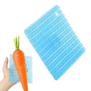 Bàn chải làm sạch trái cây và rau củ Bàn chải giặt có thể uốn cong Rau củ dày đặc Bàn chải rau củ đa chức năng iadvn iadvn