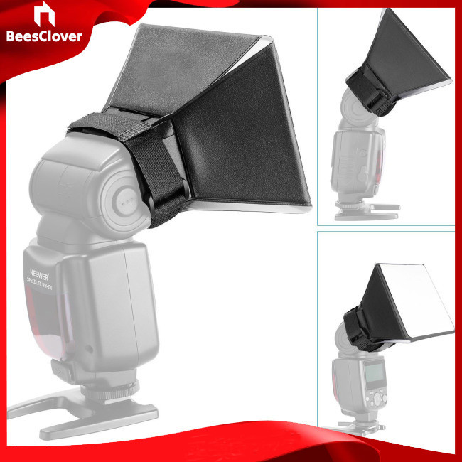 Beesclover Chụp Ảnh Softbox Flash Diffuser Di Động Bounce Softbox Kit Flash Lambency Box Softbox