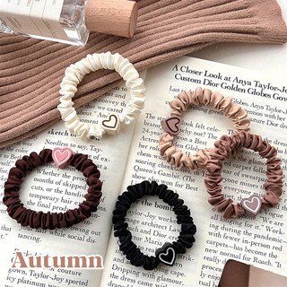 Retro tình yêu nhỏ ruột vòng tóc dây nữ mũ đội đầu cho dây buộc tóc tóc tóc đàn hồi cao tóc