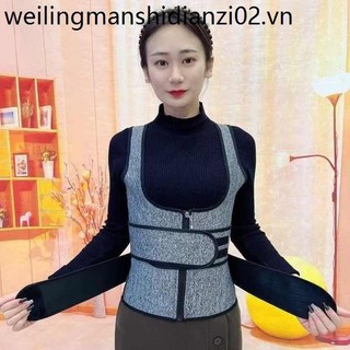 Nâng cấp đai hai cửa nữ bảo vệ eo dụng cụ tiện dụng áo vest nhiệt bảo vệ lưng bảo vệ sedentary thắt lưng cột sống ab
