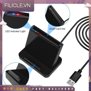 Scr816 usb smart id ic sim cac card reader cho windows 10 8 7 max os linux
