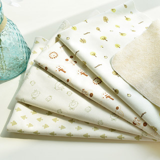 Tấm lót chống thấm lông in hình đáng yêu cho bé có TÚI ZIP  50x70cm