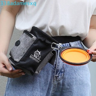 Adamesxqb Túi đựng thức ăn cho chó có đai Túi đựng thức ăn chống nước Hộp đựng thức ăn Túi đựng rác cho chó con huấn luyện đồ dùng cho thú cưng